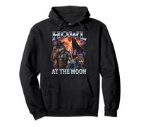 Howl At The Moon Cowboy Biker Loup-Garou Sweat à Capuche