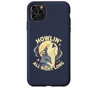 Howlin All Night Long Wolf Lover Night T-Shirt Animal Coque pour iPhone 11 Pro Max