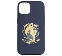 Howlin All Night Long Wolf Lover Night T-Shirt Animal Coque pour iPhone 13