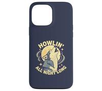 Howlin All Night Long Wolf Lover Night T-Shirt Animal Coque pour iPhone 13 Pro Max
