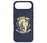 Howlin All Night Long Wolf Lover Night T-Shirt Animal Coque pour iPhone Air