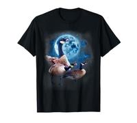 Howling at the Moon Silly Goose MEME DRÔLE MIGNON Silly Goose T-Shirt