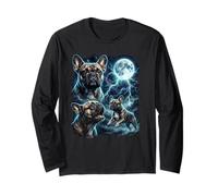 Howling to The Moon Bouledogue français Clown Chien Frenchie Manche Longue