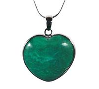 Howlite Chrysocolle Pendentif Cœur