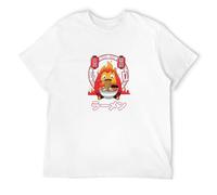 Howls Moving Castle Men's Basic Short Sleeve T-Shirt White L