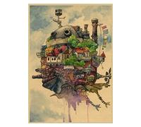 Howl's Moving Castle Poster Studio Ghibli - 42 x 30 cm (Style 03)