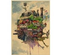 Howl's Moving Castle Poster Studio Ghibli - 42 x 30 cm (Style 03)