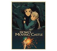 Howl's Moving Castle Poster Studio Ghibli - 42 x 30 cm (Style 09)