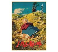 Howl's Moving Castle Poster Studio Ghibli - 42 x 30 cm (Style 11)