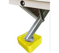 HowseHold Patins de vérins pour caravane, patins stabilisateurs empilables, pieds d'angle pour empêcher l'enfoncement (8 patins)