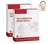 Howusn Bio-Collagen Masque Profond RéEl,Masque Hydrogel,Masque Hydratant Anti-Rides Liftant Anti-âGe Et Resserrant Pores,Minimisation Des Pores,Amélioration De L'élasticité,Skincare Coréenne (2SET)
