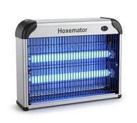 Hoxemator Lampe Anti Moustique Électrique 20W Piège à Moustique Intérieur/Extérieur avec UV 365 nm, 2000V Grille Haute Tension Tue Mouche, Efficace Destructeur d’Insectes pour Habitat,Terrasse,Jardin