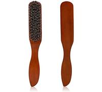 Hoxfly Brosse à Barbe, Brosse à Barbe pour Hommes Voyage, Facial Hair Brush, Shaving Comb Male, Barbe Moustache Brosse, Peigne à Barbe en Bois, Brosse A Barbe Poil De Sanglier Naturel, Beard Brush