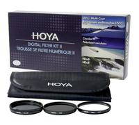 Hoya Digital Filter Kit II 52mm - kit de 3 filtres UV, polarisant circulaire et ND8 avec étui