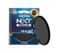 Hoya Filtre polarisant NXT Plus 67 mm - Polariseur circulaire avec couche de finition imperméable, revêtements HMC 10 couches, facteur de filtre de 1,72 pour un AF plus rapide, cadre en aluminium à