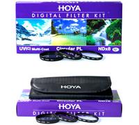 Hoya Kit de filtres numériques DFK II 72 mm (UV, PLC, ND) – 3 filtres