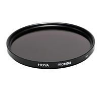 Hoya PRO ND4 filtre gris neutre 82mm - 2 stops pour effets créatifs et contrôle de l'exposition