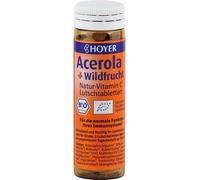 HOYER Acérola & fruits sauvages Vitamine C comprimés à sucer, 60 comprimés