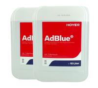 Hoyer Ad-Blue Solution D'Urée Adblue Avec Transfert D'Huile , Ablassrohr, 2x10 L