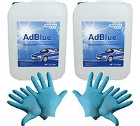 Hoyer - AdBlue® 2 x 10 l avec bec verseur + 2 paires de gants jetables en nitrile