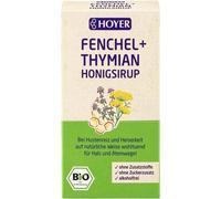 HOYER - Sirop de miel de fenouil et de thym- 250ml