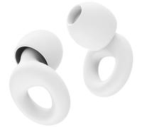 HOYIO Boule Quies, Bouchon d'Oreille, Bouchons d'Oreilles Anti Bruit SNR 27 dB, Bouchons Oreilles pour Dormir et pour les Concerts, Lavables et Réutilisables, Silicone, 8 Embouts, Blanc