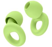 HOYIO Boule Quies, Bouchon d'Oreille, Bouchons d'Oreilles Anti Bruit SNR 27 dB, Bouchons Oreilles pour Dormir et pour les Concerts, Lavables et Réutilisables, Silicone, 8 Embouts, Vert Clair