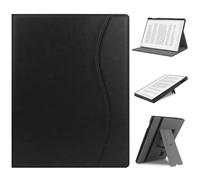 HoYiXi Étui pour 11.8” Remarkable Paper Pro (2024 Released) - avec Support Pliable et Poche pour Stylo, Remarkable Paper Pro with 11.8” Color Display Tablette Cover Case, Auto Sleep/Wake-Noir