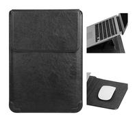HoYiXi Étui pour Laptop 13,3 Pouces avec Support-Adapté à 13 MacBook Neo 2026/MacBook Air/Pro 13 (M4/M3/M2/M1 2020-2025), Surface Pro 8 2021 & iPad Pro 12,9 Pouces,13-13,3'' Laptop Sleeve Case,Noir