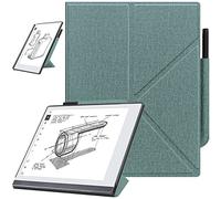 HoYiXi Étui pour Remarkable 2 10.3" (2020 Released) - avec Support Pliable et Poche pour Stylo, Remarkable 2 10.3 Pouce Digital Paper Tablette Housse Étui, (Non Compatible Remarkable 1),Vert