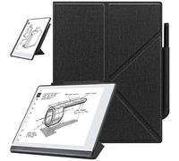 HoYiXi Étui pour Remarkable 2 10.3" (2020 Released) - avec Support Pliable et Poche pour Stylo, Remarkable 2 10.3 Pouce Digital Paper Tablette Housse Étui, (Non Compatible Remarkable 1),Noir