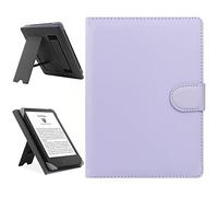 HoYiXi Étui Universel pour 6-6.8'' Kobo/Pocketbook/Tolino/Sony E-Book Reader 6.8" Kindle Paperwhite/6" Nouveau Kindle 2022 & 2019/Kobo Clara HD/Kobo Clara 2E Coque Housse avec Support, Violet