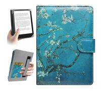 HoYiXi Étui Universel pour 6-6.8'' Pocketbook/Tolino/Sony E-Book Reader 6.8" Kindle Paperwhite/6" Nouveau Kindle 2022 & 2019/Kobo Clara HD/Kobo Clara 2E Coque Housse,Fleur