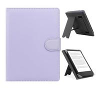 HoYiXi Étui Universel pour 6.8 Pouces,7 Pouces eReader Compatible Pocketbook/Tolino/Sony E-Book Reader Kindle Paperwhite/Kobo Clara HD/Kobo Clara 2E Coque Housse avec Support,Violet