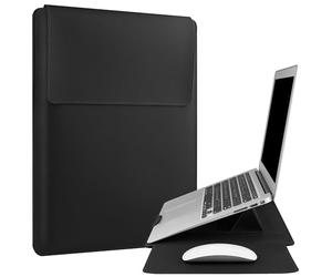 HoYiXi Housse pour Ordinateur Portable 17,3'' Support Réglable Compatible avec HP Essential 17/HP Pavilion Envy 17/for 17''-17,3'' IdeaPad/LG Gram/ASUS/Dell/ROG Strix/Acer Laptop Sleeve,Noir