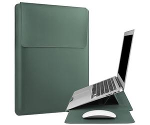 HoYiXi Housse pour Ordinateur Portable 17,3'' Support Réglable Compatible avec HP Essential 17/HP Pavilion Envy 17/for 17''-17,3'' IdeaPad/LG Gram/ASUS/Dell/ROG Strix/Acer Laptop Sleeve,Vert