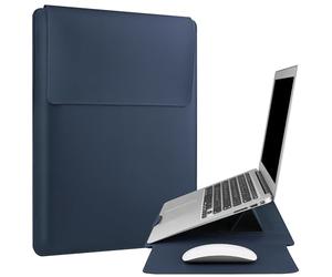 HoYiXi Housse pour Ordinateur Portable 17,3'' Support Réglable Compatible avec HP Essential 17/HP Pavilion Envy 17/for 17''-17,3'' IdeaPad/LG Gram/ASUS/Dell/ROG Strix/Acer Laptop Sleeve,Bleu