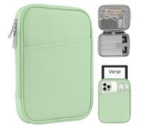 HoYiXi Housse Universel pour 7" Kindle Paperwhite/Colorsoft 2024 Compatibility 6.8" Paperwhite 2021 and 6"-6.8" Kobo/Tolino/Sony EReader with Anti-Drop Android Tablet Sleeve Case,Vert