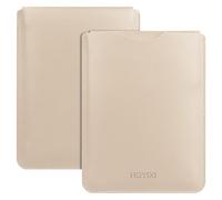 HoYiXi Housse Universelle pour 6 Pouces Kindle/Kobo/Voyaga/Lenovo/Pocketbook/Sony/Tolino E-Book E-Reader Étui Pochette en Cuir légère pour Ebook de 6 Pouces - Blanc