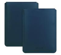 HoYiXi Housse Universelle pour 6 Pouces Kindle/Kobo/Voyaga/Lenovo/Pocketbook/Sony/Tolino E-Book E-Reader Étui Pochette en Cuir légère pour Ebook de 6 Pouces - Bleu