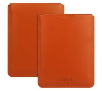 HoYiXi Housse Universelle pour 6 Pouces Kindle/Kobo/Voyaga/Lenovo/Pocketbook/Sony/Tolino E-Book E-Reader Étui Pochette en Cuir légère pour Ebook de 6 Pouces - Brun