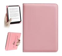 HoYiXi Universal Funda 6.8'' 7" E-Book Reade Compatible Con Kindle Paperwhite/Kobo/BOOX T68/iReader Ocean/Sony,6.8"-7" eReade Protective Cover Case, Elastic Rope,Rosa