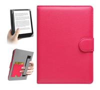 HoYiXi Universel Étui pour 6.8'',7" E-Book Reader Compatibilité Pocketbook/Tolino/Sony/Kindle Paperwhite/Kobo Clara HD/Kobo Clara 2E,6-7 Pouce eReader Cover Case, Rose