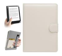 HoYiXi Universel Étui pour 6.8'',7" E-Book Reader Compatibilité Pocketbook/Tolino/Sony/Kindle Paperwhite/Kobo Clara HD/Kobo Clara 2E,6-7 Pouce eReader Cover Case, Blanc