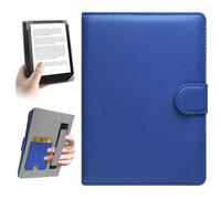 HoYiXi Universel Étui pour 6.8'',7" E-Book Reader Compatibilité Pocketbook/Tolino/Sony/Kindle Paperwhite/Kobo Clara HD/Kobo Clara 2E,6-7 Pouce eReader Cover Case, Bleu
