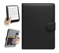 HoYiXi Universel Étui pour 6.8'',7" E-Book Reader Compatibilité Pocketbook/Tolino/Sony/Kindle Paperwhite/Kobo Clara HD/Kobo Clara 2E,6-7 Pouce eReader Cover Case, Noir