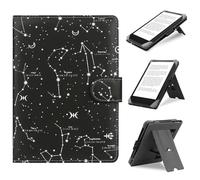 HoYiXi Universel Étui pour 6.8 Pouces,7 Pouces eReader Compatible Pocketbook/Tolino/Sony E-Book Reader Kindle Paperwhite/Kobo Clara HD/Kobo Clara 2E,6",6.8",7" Coque Housse avec Support,Constellation