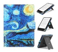 HoYiXi Universel Étui pour 6.8 Pouces,7 Pouces eReader Compatible Pocketbook/Tolino/Sony E-Book Reader Kindle Paperwhite/Kobo Clara HD/Kobo Clara 2E,6",6.8",7" Coque Housse avec Support,Nuit étoilée
