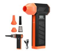 Hoyiyobi Aspirateur et souffleur d'air Portable 2 en 1, aspirateur sans Fil 150000 RPM et 10KPA, Rechargeable 5000 mAh, dépoussiérant pour Le Nettoyage de PC, Clavier, Voiture, canapé, Maison