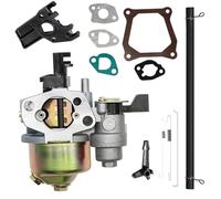 Hoypeyfiy 16100-ZL0-W51 Gas Generator Carburetor Kit Replacement for Predator 212cc 196cc GX160 CT200U BT200X RB200, Mini Bike Snow Blower Pressure Washers, Replaces 16100-ZH8-W61, 16100-ZH8-W50